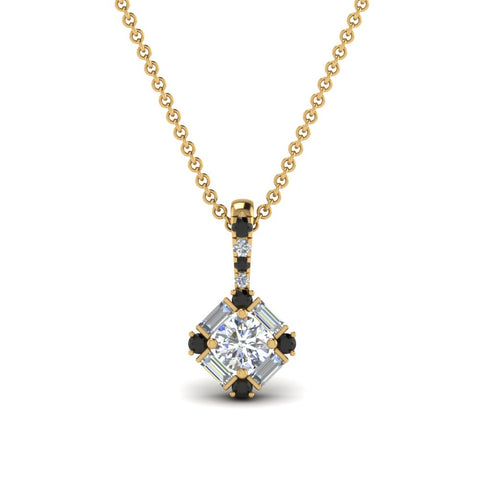 halo-baguette-with-round-pendant-with-black-diamond-in-FDPD242GBLACK-NL-YG