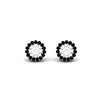 Load image into Gallery viewer, halo-black-diamond-jacket-earring-for-1-carat-studs-in-white-gold-fdear11307gblackangle2-1.00ct-nl-wg