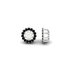 Load image into Gallery viewer, halo-black-diamond-jacket-earring-for-1-carat-studs-in-white-gold-fdear11307gblackangle4-1.00ct-nl-wg