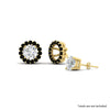 Load image into Gallery viewer, halo-black-diamond-jacket-earring-for-1-carat-studs-in-yellow-gold-fdear11307gblackangle3-1.00ct-nl-yg