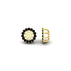 Load image into Gallery viewer, halo-black-diamond-jacket-earring-for-1-carat-studs-in-yellow-gold-fdear11307gblackangle4-1.00ct-nl-yg
