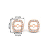 Load image into Gallery viewer, halo-cushion-frame-jacket-for-1-carat-diamond-stud-in-rose-gold-fd-ear11504angle2-nl-rg-hw.jpg?v=1762769798