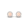 Load image into Gallery viewer, halo-diamond-jacket-earring-for-1-carat-studs-in-rose-gold-fdear11307angle2-1.00ct-nl-rg