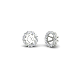 Halo Earring Jacket For 1 Carat Studs