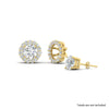 Load image into Gallery viewer, halo-diamond-jacket-earring-for-1-carat-studs-in-yellow-gold-fdear11307angle3-1.00ct-nl-yg