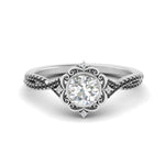 Load image into Gallery viewer, halo-filigree-twisted-black-diamond-engagement-ring-in-FD124061RORGBLACKANGLE3-NL-WG

