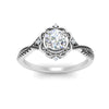 Load image into Gallery viewer, halo-filigree-twisted-black-diamond-engagement-ring-in-FD124061RORGBLACKANGLE3-NL-WG