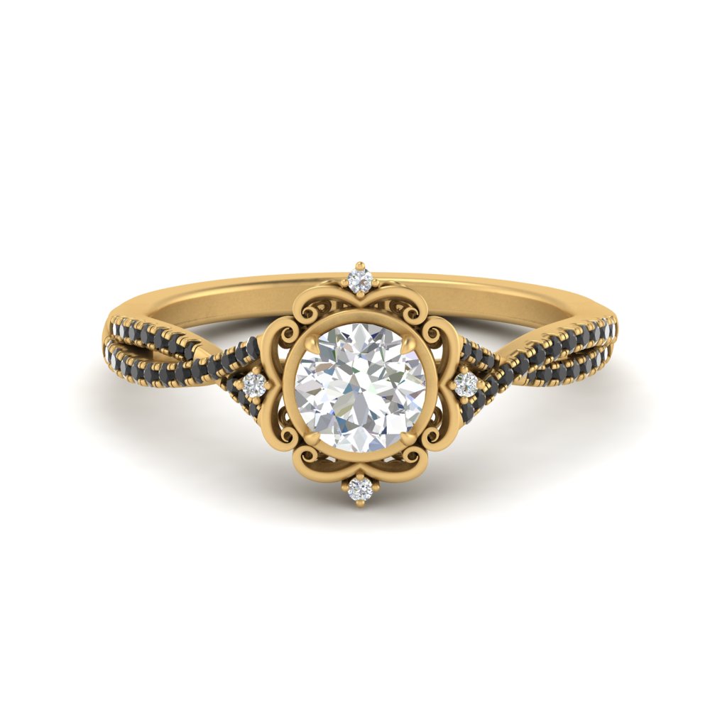 halo-filigree-twisted-black-diamond-engagement-ring-in-FD124061RORGBLACKANGLE3-NL-YG