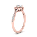 Load image into Gallery viewer, halo-filigree-twisted-diamond-engagement-ring-in-FD124061RORANGLE3-NL-RG
