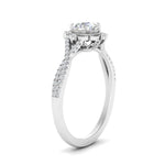 Load image into Gallery viewer, halo-filigree-twisted-diamond-engagement-ring-in-FD124061RORANGLE3-NL-WG
