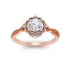 Load image into Gallery viewer, halo-filigree-twisted-orange-sapphire-engagement-ring-in-FD124061RORGSAORANGLE3-NL-RG