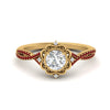 Load image into Gallery viewer, halo-filigree-twisted-ruby-engagement-ring-in-FD124061RORGRUDRANGLE3-NL-YG