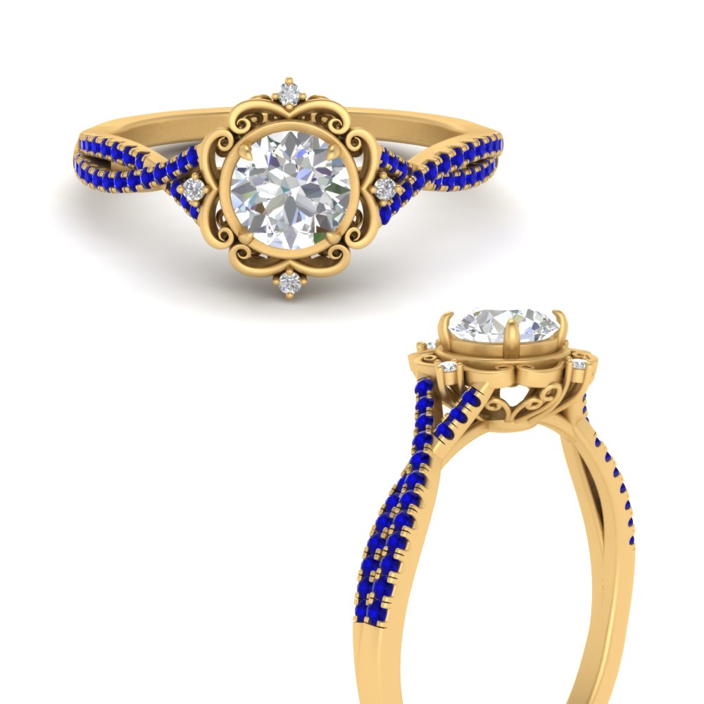 halo-filigree-twisted-sapphire-engagement-ring-in-FD124061RORGSABLANGLE3-NL-YG