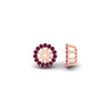 Load image into Gallery viewer, halo-pink-sapphire-jacket-earring-for-1-carat-studs-in-rose-gold-fdear11307gsadrpiangle4-1.00ct-nl-rg