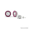 Load image into Gallery viewer, halo-pink-sapphire-jacket-earring-for-1-carat-studs-in-white-gold-fdear11307gsadrpiangle3-1.00ct-nl-wg
