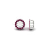 Load image into Gallery viewer, halo-pink-sapphire-jacket-earring-for-1-carat-studs-in-white-gold-fdear11307gsadrpiangle4-1.00ct-nl-wg