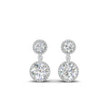 Thumbnail 4 - halo-round-diamond-two-stone-drop-earrings-in-white-gold-FD-EAR11203-NL-WG