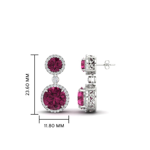 halo-round-pink-sapphire-two-stone-drop-earrings-in-white-gold-FD-EAR11203GSADRPI-NL-WG