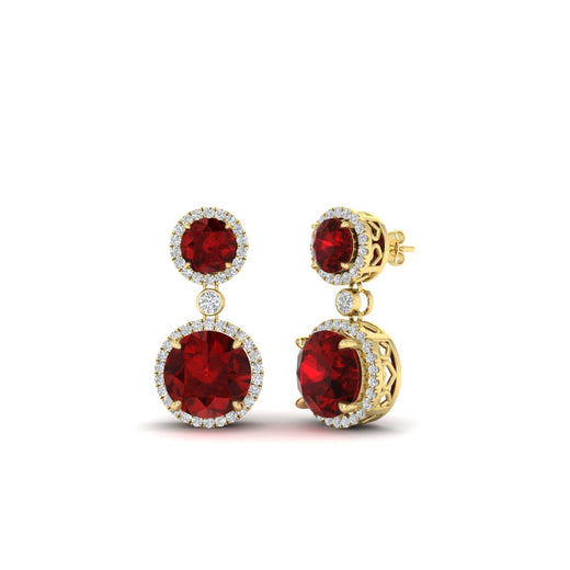 halo-round-ruby-two-stone-drop-earrings-in-yellow-gold-FD-EAR11203GRUDR-NL-YG