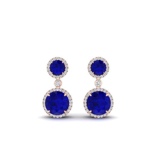 halo-round-sapphire-two-stone-drop-earrings-in-rose-gold-FD-EAR11203GSABL-NL-RG
