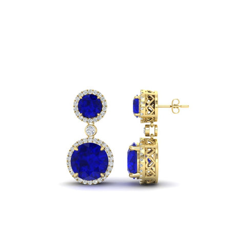 halo-round-sapphire-two-stone-drop-earrings-in-yellow-gold-FD-EAR11203GSABL-NL-YG