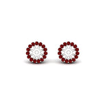 Load image into Gallery viewer, halo-ruby-jacket-earring-for-1-carat-studs-in-white-gold-fdear11307grudrangle2-1.00ct-nl-wg
