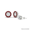 Load image into Gallery viewer, halo-ruby-jacket-earring-for-1-carat-studs-in-white-gold-fdear11307grudrangle3-1.00ct-nl-wg