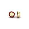 Load image into Gallery viewer, halo-ruby-jacket-earring-for-1-carat-studs-in-yellow-gold-fdear11307grudrangle4-1.00ct-nl-yg