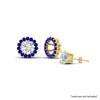 Load image into Gallery viewer, halo-sapphire-jacket-earring-for-1-carat-studs-in-yellow-gold-fdear11307gsablangle3-1.00ct-nl-yg