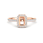 Load image into Gallery viewer, halo-semi-mount-engagement-ring-with-diamond-in-rose-gold-FD9710SMR-NL-RG-B1.jpg