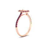 Load image into Gallery viewer, halo-semi-mount-engagement-ring-with-pink-sapphire-in-rose-gold-FD9710SMRGSADRPI-NL-RG-B1.jpg