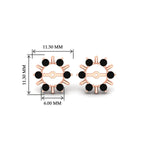 Load image into Gallery viewer, halo-style-earring-black-diamond-jackets-for-2-carat-in-rose-gold-fdear818gblackangle2-2.00ct-nl-rg-hw.jpg
