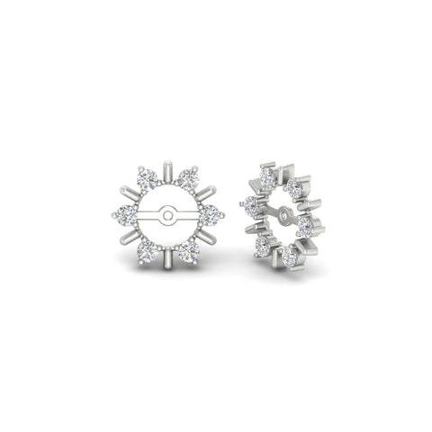 Halo Style Earring Jackets