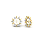 Load image into Gallery viewer, halo-style-earring-diamond-jackets-for-2-carat-in-yellow-gold-fdear818angle1-2.00ct-nl-yg.jpg
