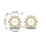 Load image into Gallery viewer, halo-style-earring-diamond-jackets-for-4-carat-in-yellow-gold-fdear818angle2-4.00ct-nl-yg-hw?v=1764140472
