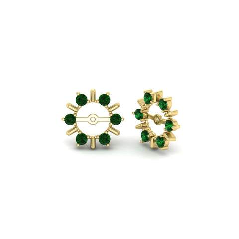 Halo Style Earring Jackets