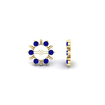 Load image into Gallery viewer, halo-style-earring-sapphire-jackets-for-2-carat-in-yellow-gold-fdear818gsablangle4-2.00ct-nl-yg.jpg

