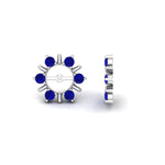 Load image into Gallery viewer, halo-style-earring-sapphire-jackets-for-4-carat-in-white-gold-fdear818gsablangle4-4.00ct-nl-wg?v=1764140026
