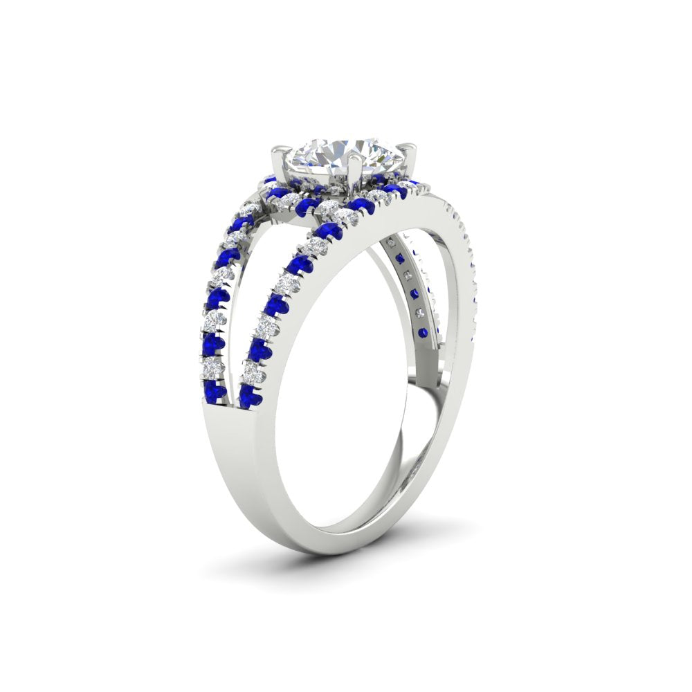 halo-swirl-round-cut-diamond-engagement-ring-with-sapphire-in-FD-11180RORGSABLANGLE3-NL-WG