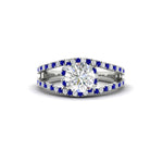 Load image into Gallery viewer, halo-swirl-round-cut-diamond-engagement-ring-with-sapphire-in-FD-11180RORGSABLANGLE3-NL-WG
