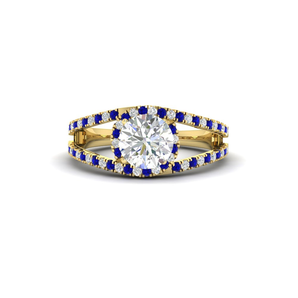 halo-swirl-round-cut-diamond-engagement-ring-with-sapphire-in-FD-11180RORGSABLANGLE3-NL-YG