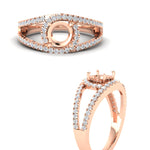 Load image into Gallery viewer, halo-swirl-semi-mount-diamond-engagement-ring-in-FD11180SMRANGLE3-NL-RG
