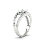 Load image into Gallery viewer, halo-swirl-semi-mount-diamond-engagement-ring-in-FD11180SMRANGLE3-NL-WG
