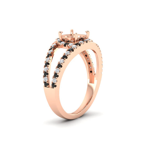 halo-swirl-semi-mount-diamond-engagement-ring-with-black-diamond-in-FD-11180SMRGBLACKANGLE3-NL-RG