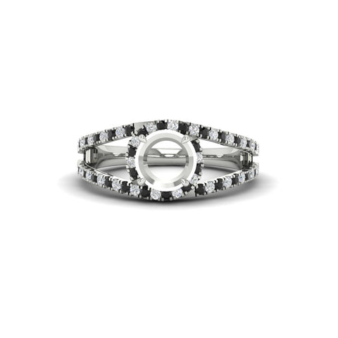 halo-swirl-semi-mount-diamond-engagement-ring-with-black-diamond-in-FD-11180SMRGBLACKANGLE3-NL-WG