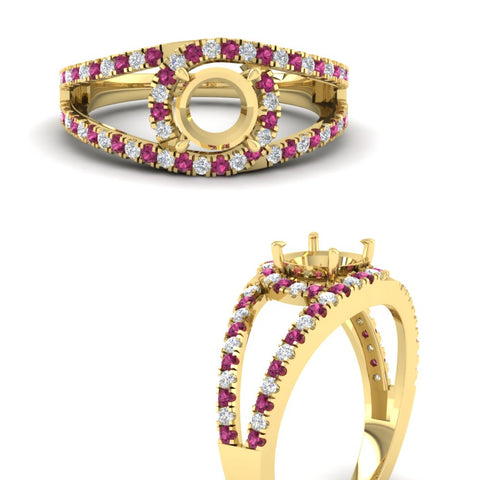 halo-swirl-semi-mount-diamond-engagement-ring-with-pink-sapphire-in-FD-11180SMRGSADRPIANGLE3-NL-YG