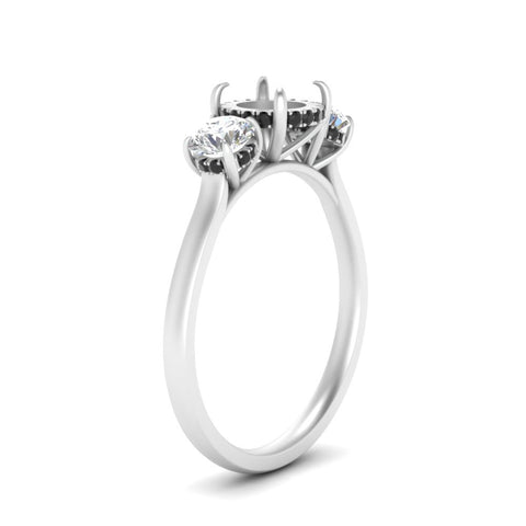 halo-under-black-diamond-3-stone-semi-mount-engagement-ring-in-FD10616SMRGBLACK-ANGLE3-NL-WG