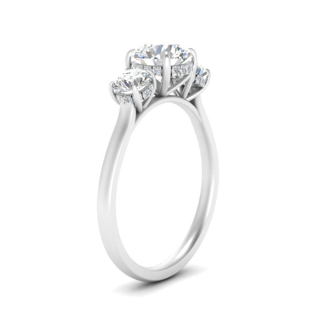 halo-under-diamond-3-stone-round-cut-engagement-ring-in-FD10616ROR-ANGLE3-NL-WG