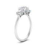 Load image into Gallery viewer, halo-under-diamond-3-stone-round-cut-engagement-ring-in-FD10616ROR-ANGLE3-NL-WG
