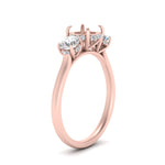 Load image into Gallery viewer, halo-under-diamond-3-stone-semi-mount-engagement-ring-in-FD10616SMR-ANGLE3-NL-RG
